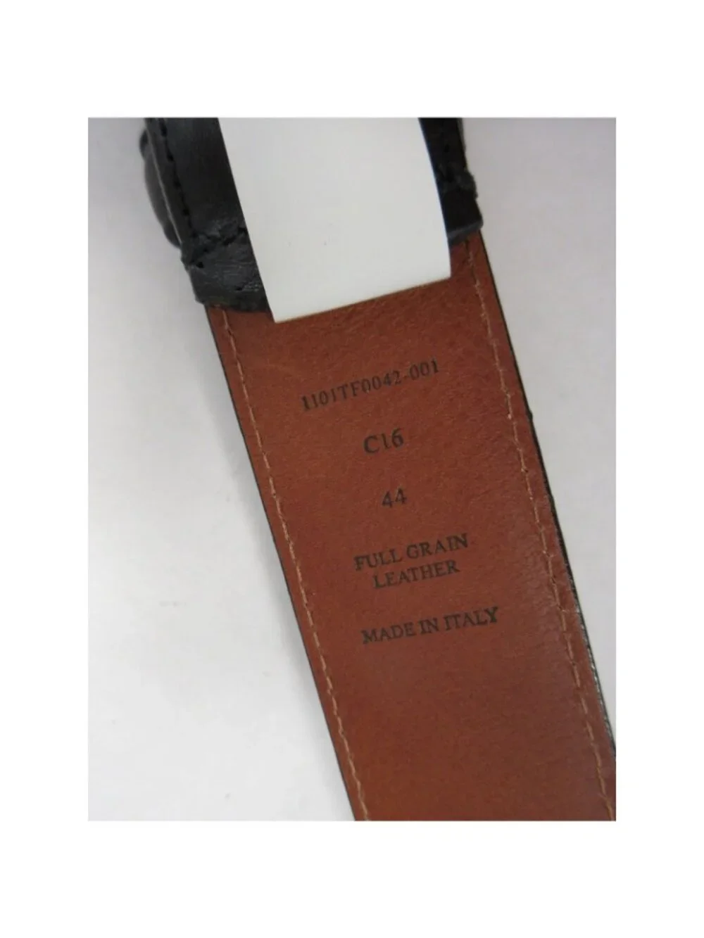 Trafalgar Belt 44 Full Grain Leather Dress Formal Made in Italy NEW